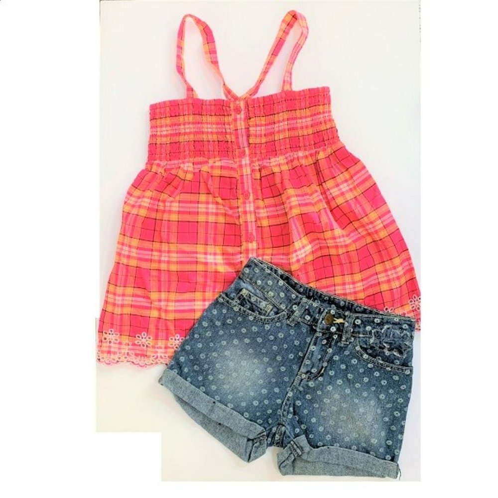 D-signed Disney Denim Shorts Girls Size 7